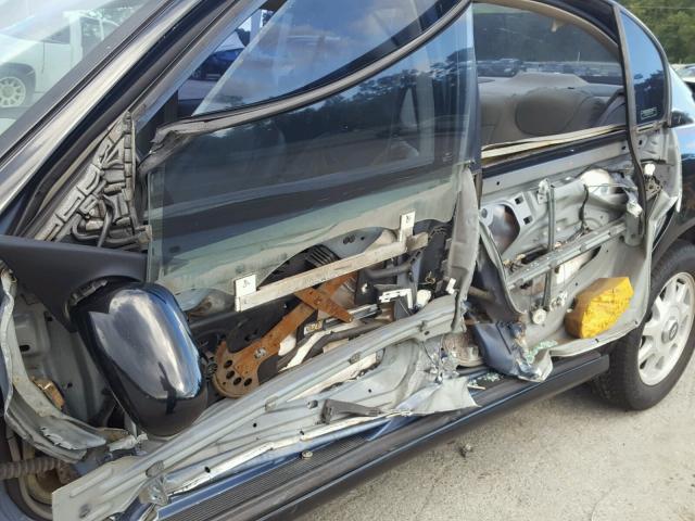 1G1NE52M2W6158553 - 1998 CHEVROLET MALIBU LS BLACK photo 9