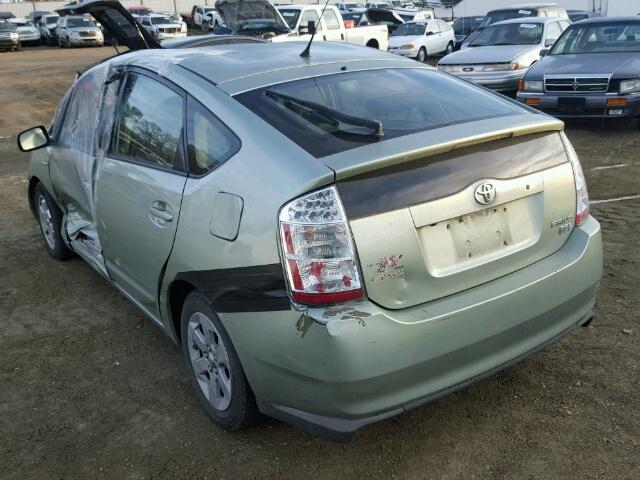 JTDKB20U183445553 - 2008 TOYOTA PRIUS GREEN photo 3