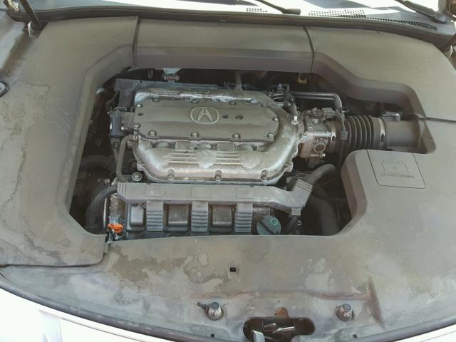 19UUA8F58AA015617 - 2010 ACURA TL WHITE photo 7