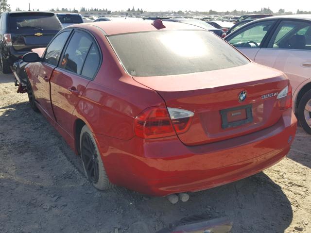 WBAVD135X6KV11507 - 2006 BMW 325 XI RED photo 3