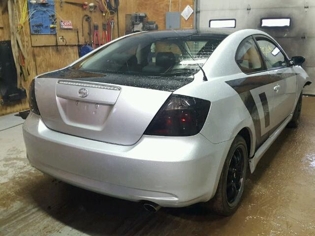 JTKDE177150013304 - 2005 TOYOTA SCION TC 灰色 照片 4