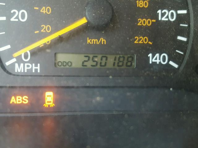 4T1BF18B5WU255078 - 1998 TOYOTA AVALON BLUE photo 8