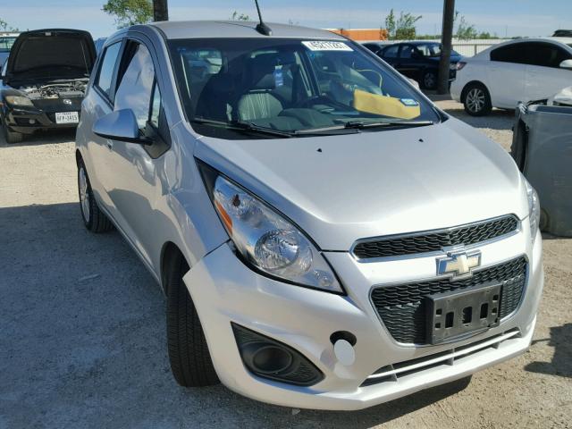 KL8CB6S99DC578178 - 2013 CHEVROLET SPARK LS SILVER photo 1