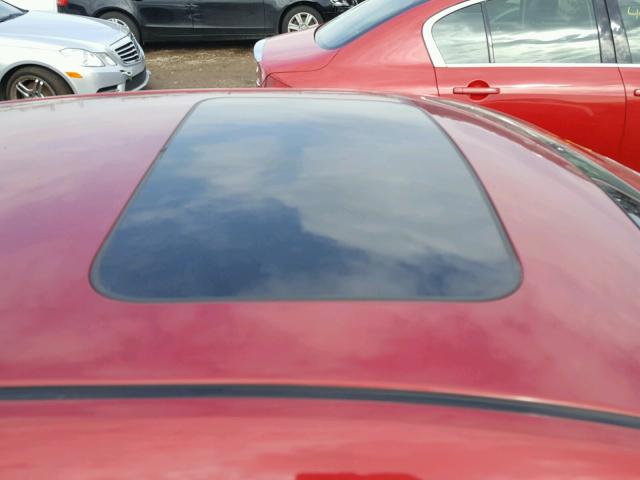 3FAHP08116R132467 - 2006 FORD FUSION SEL RED photo 9