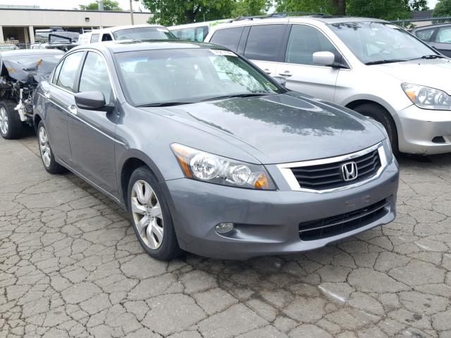 1HGCP36828A081825 - 2008 HONDA ACCORD EXL GRAY photo 1