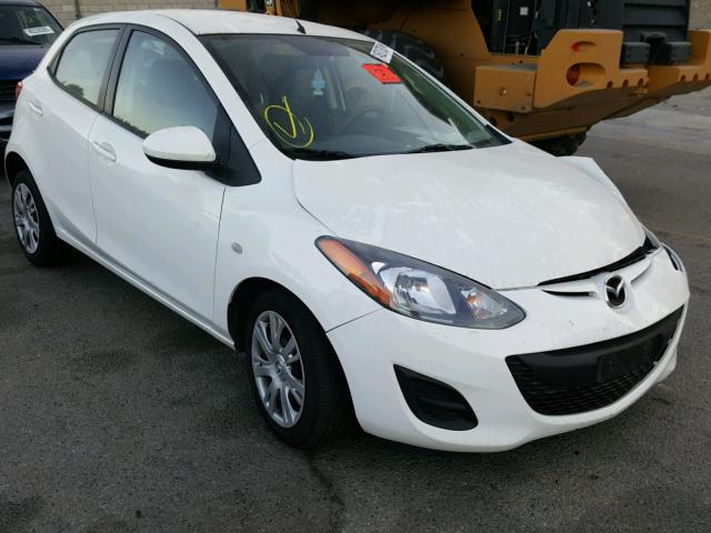 JM1DE1KZ3E0186192 - 2014 MAZDA MAZDA2 SPO WHITE photo 1