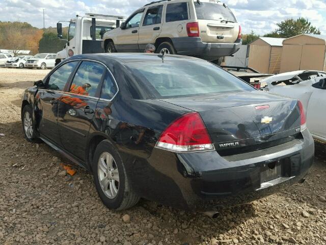 2G1WA5E32F1137177 - 2015 CHEVROLET IMPALA LIM BLACK photo 3