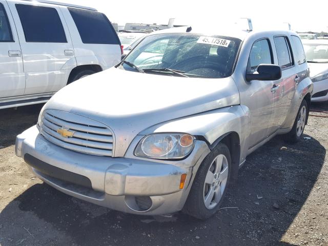 3GNDA13D87S635478 - 2007 CHEVROLET HHR LS SILVER photo 2