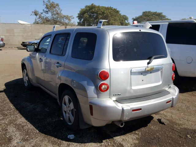 3GNDA13D87S635478 - 2007 CHEVROLET HHR LS SILVER photo 3