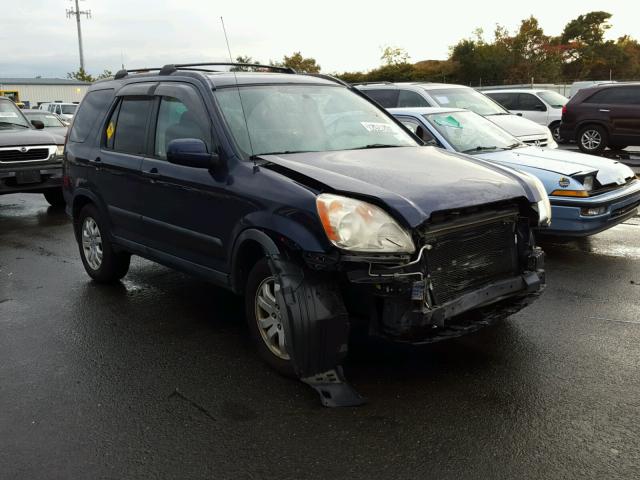 SHSRD78816U439953 - 2006 HONDA CR-V EX BLUE photo 1