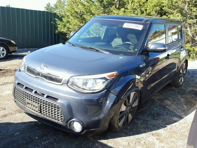 KNDJX3A57F7135312 - 2015 KIA SOUL ! GRAY photo 2