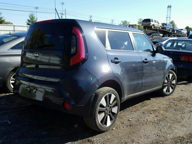 KNDJX3A57F7135312 - 2015 KIA SOUL ! GRAY photo 4