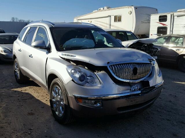 5GAKVBED4BJ272874 - 2011 BUICK ENCLAVE SILVER photo 1