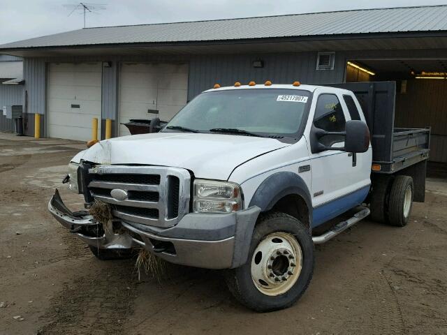 1FDXX46P26EB41651 - 2006 FORD F450 SUPER WHITE photo 2