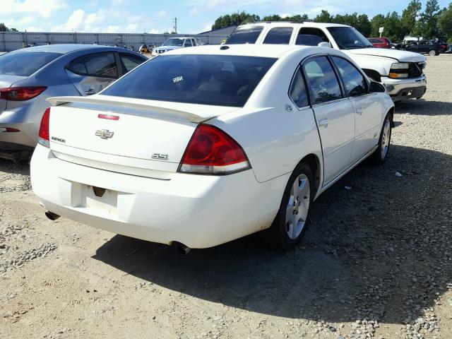 2G1WD58C869267940 - 2006 CHEVROLET IMPALA SUP 白色 照片 4