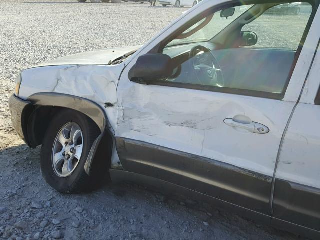 4F2CZ06183KM24067 - 2003 MAZDA TRIBUTE ES WHITE photo 9