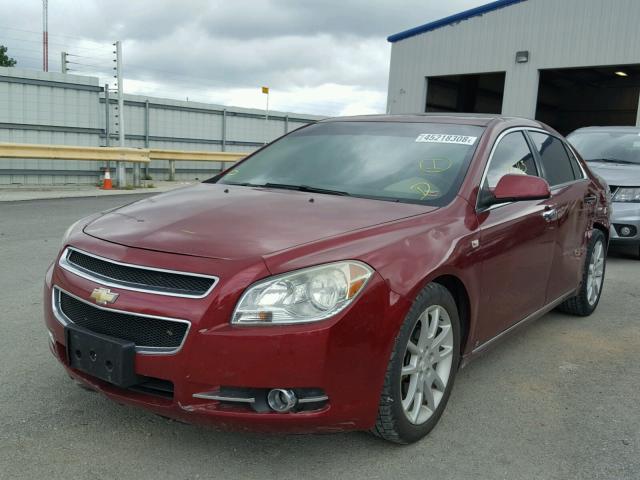 1G1ZK57758F230815 - 2008 CHEVROLET MALIBU LTZ 红色 照片 2