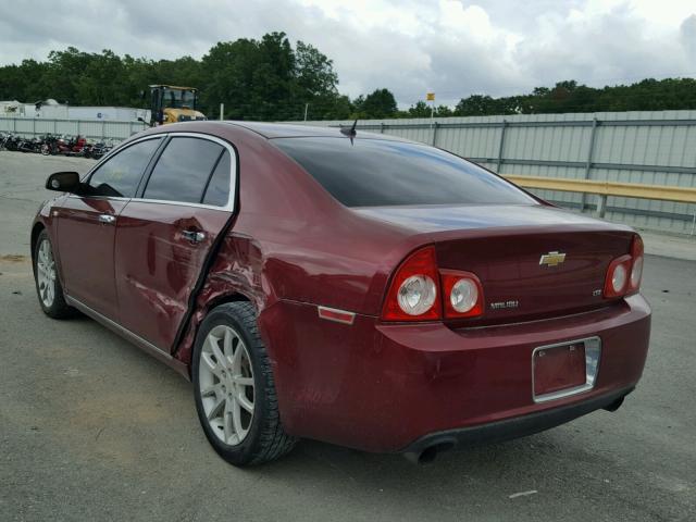 1G1ZK57758F230815 - 2008 CHEVROLET MALIBU LTZ 红色 照片 3