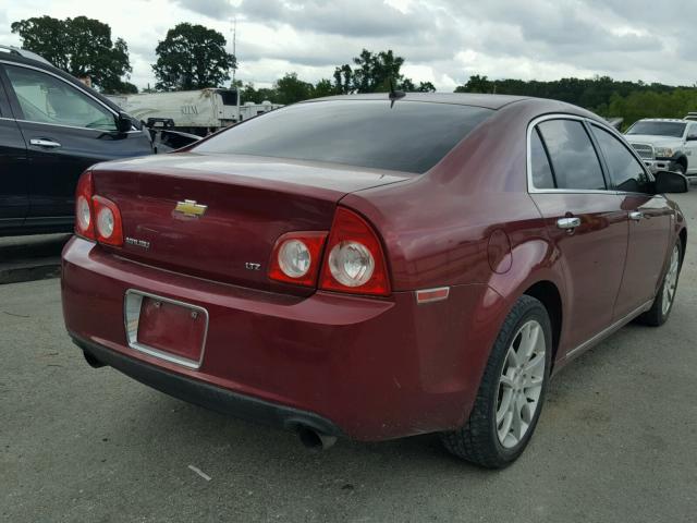 1G1ZK57758F230815 - 2008 CHEVROLET MALIBU LTZ 红色 照片 4