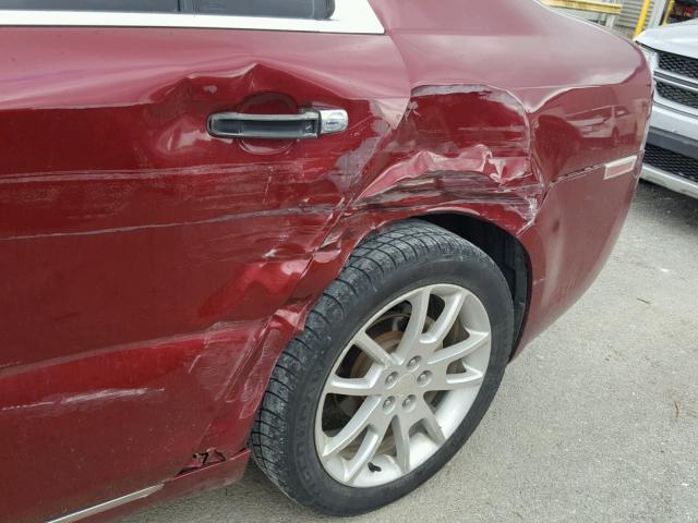 1G1ZK57758F230815 - 2008 CHEVROLET MALIBU LTZ 红色 照片 9