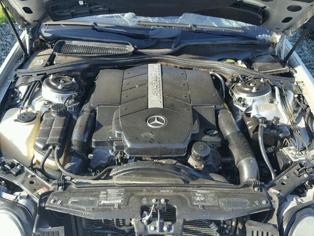 WDBPJ75J32A024620 - 2002 MERCEDES-BENZ CL 500 SILVER photo 7