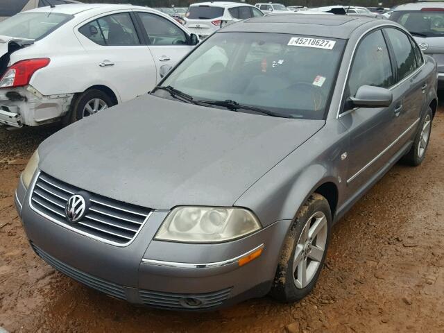 WVWRH63B74P105471 - 2004 VOLKSWAGEN PASSAT GRAY photo 2