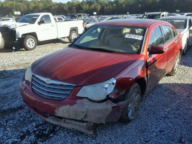 1C3LC66M67N630172 - 2007 CHRYSLER SEBRING LI MAROON photo 2