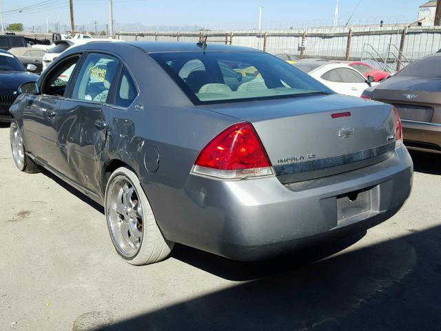 2G1WB58KX89259659 - 2008 CHEVROLET IMPALA LS GRAY photo 3