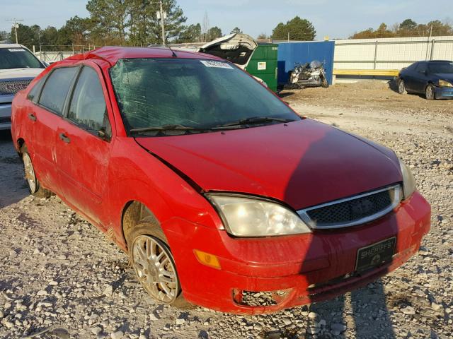 1FAFP34N37W311741 - 2007 FORD FOCUS ZX4 RED photo 1