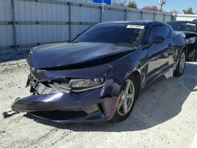 1G1FB1RS6G0144010 - 2016 CHEVROLET CAMARO LT PURPLE photo 2