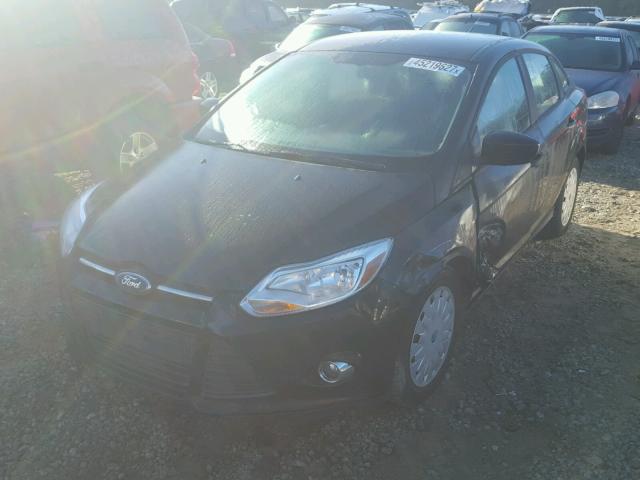 1FAHP3F25CL270276 - 2012 FORD FOCUS BLACK photo 9