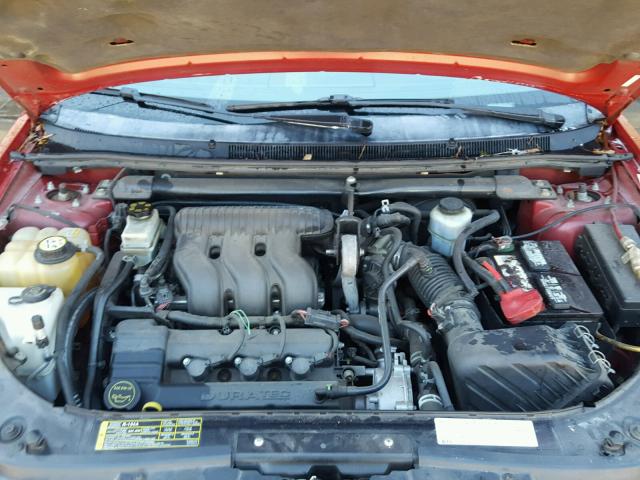 1FAHP24117G163258 - 2007 FORD FIVE HUNDR RED photo 7