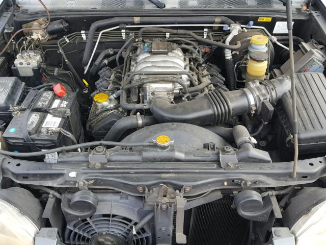 4S2CE58XX24611005 - 2002 ISUZU AXIOM XS Boz foto 7