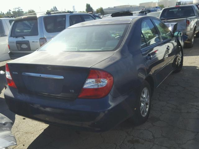 4T1BF30K54U072753 - 2004 TOYOTA CAMRY LE 蓝色 照片 4