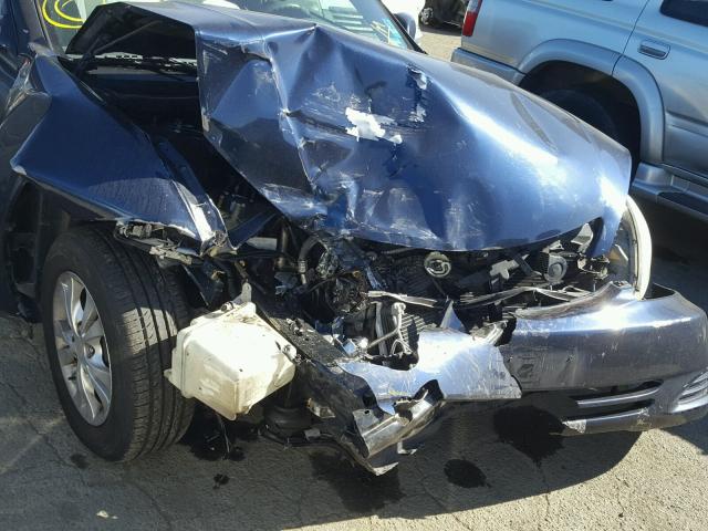 4T1BF30K54U072753 - 2004 TOYOTA CAMRY LE 蓝色 照片 9