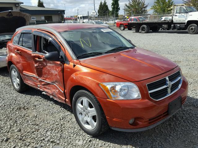 1B3HE78K47D129141 - 2007 DODGE CALIBER R/ ORANGE photo 1