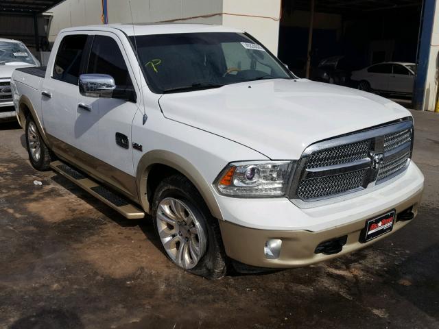 1C6RR6PT1DS528518 - 2013 RAM 1500 LONGH WHITE photo 1