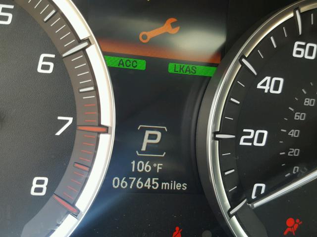 5FRYD4H83EB020968 - 2014 ACURA MDX ADVANC შავი ფოტო 8