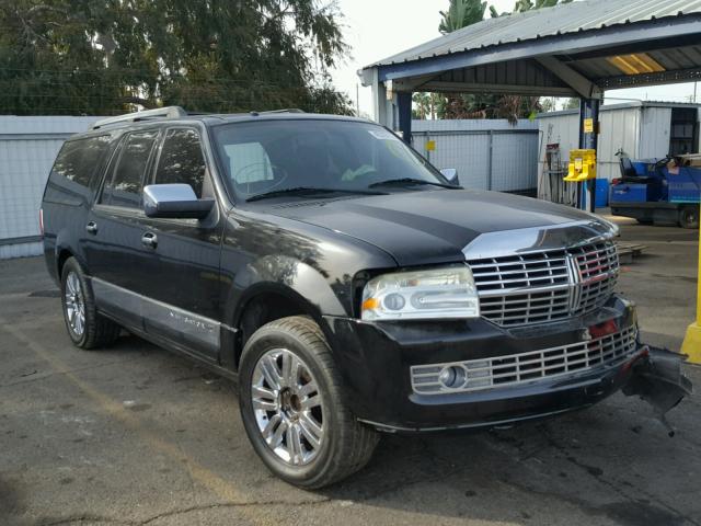 5LMFL28537LJ21751 - 2007 LINCOLN NAVIGATOR BLACK photo 1