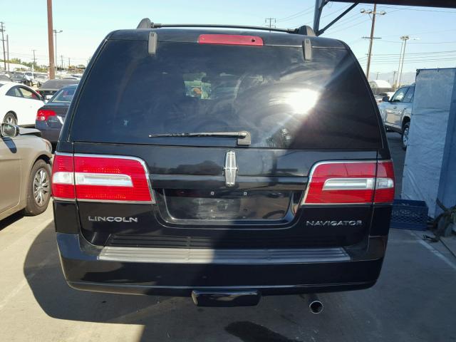 5LMFL28537LJ21751 - 2007 LINCOLN NAVIGATOR BLACK photo 9