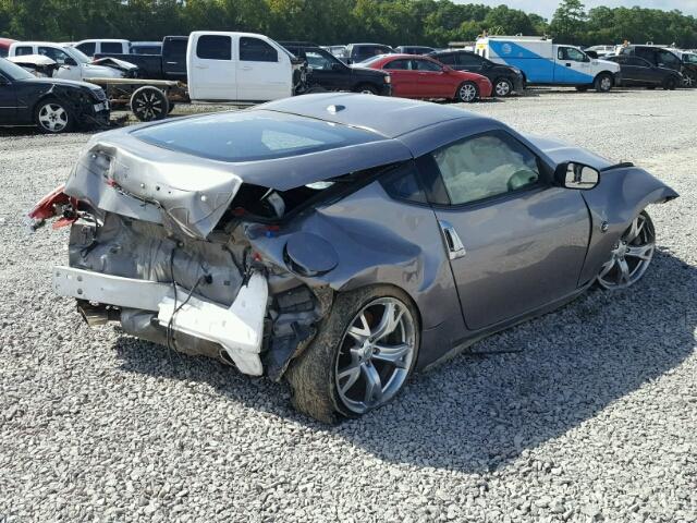 JN1AZ4EH9AM500512 - 2010 NISSAN 370Z GRAY photo 4