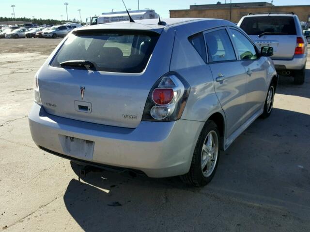 5Y2SP67099Z413671 - 2009 PONTIAC VIBE SILVER photo 4