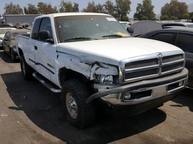 1B7HF13ZX1J267689 - 2001 DODGE RAM 1500 WHITE photo 1