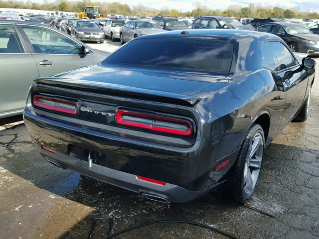 2C3CDZAG2FH873775 - 2015 DODGE CHALLENGER BLACK photo 4