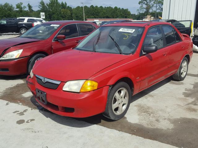 JM1BJ2210Y0253287 - 2000 MAZDA PROTEGE ES 红色 照片 2
