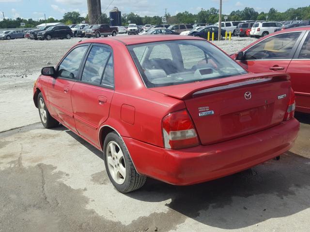 JM1BJ2210Y0253287 - 2000 MAZDA PROTEGE ES 红色 照片 3