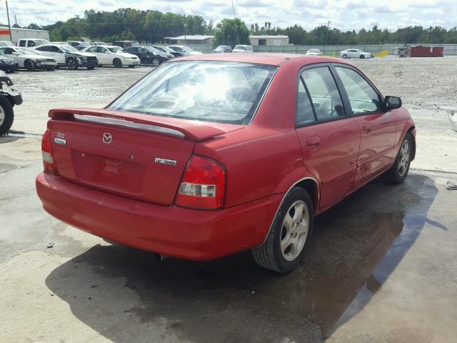 JM1BJ2210Y0253287 - 2000 MAZDA PROTEGE ES 红色 照片 4