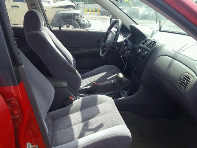 JM1BJ2210Y0253287 - 2000 MAZDA PROTEGE ES 红色 照片 5