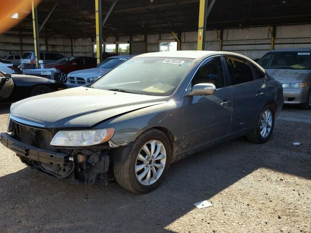 KMHFC46FX7A232769 - 2007 HYUNDAI AZERA SE GREEN photo 2