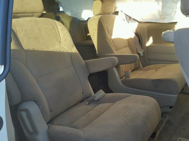 5FNRL38428B026877 - 2008 HONDA ODYSSEY EX WHITE photo 6